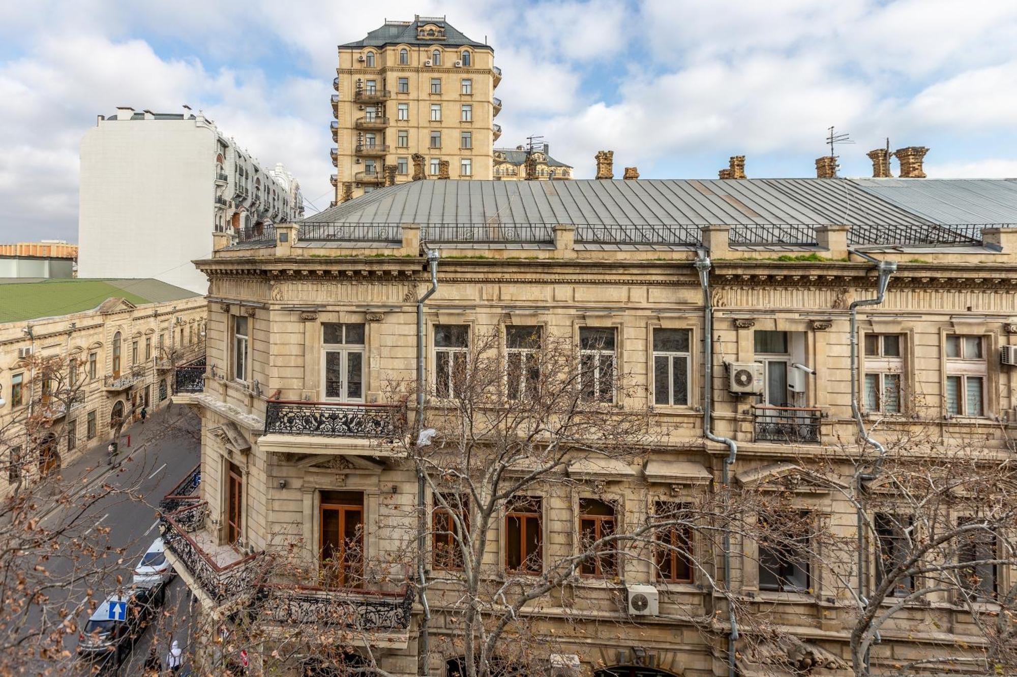 Sahil Luxury Apartment Baky Esterno foto