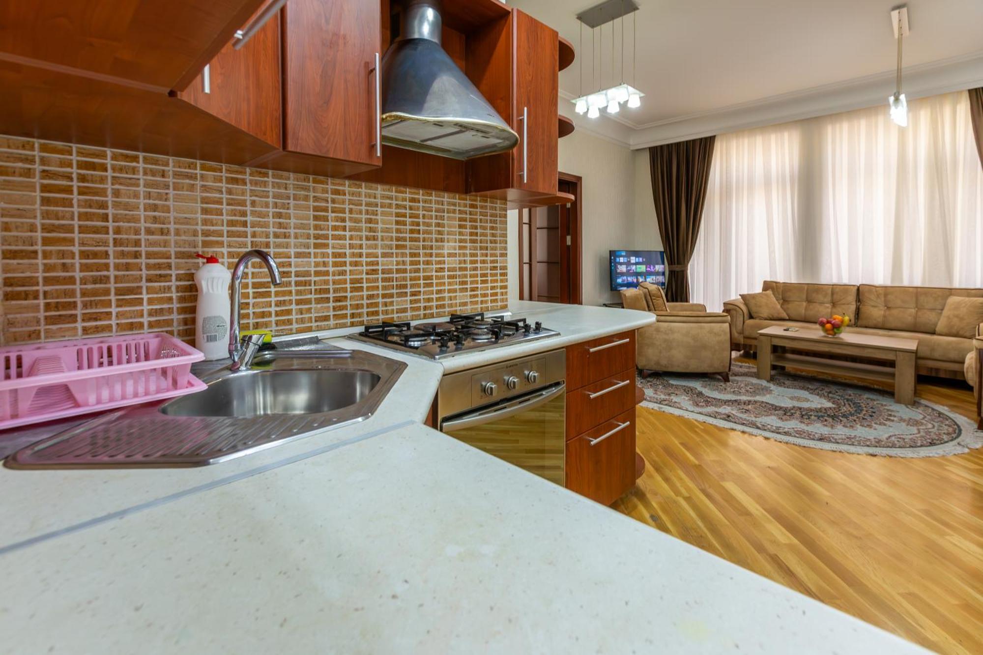 Sahil Luxury Apartment Baky Esterno foto
